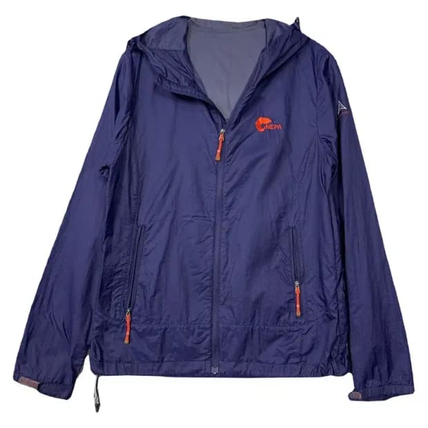 네파 네이비 로고 기능성 바람막이 90