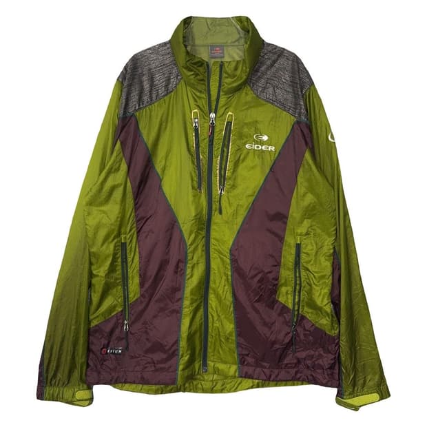 아이더 그린 등산 기능성 바람막이 XL