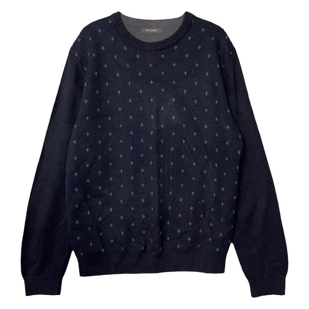 마인드브릿지 도트 네이비 니트 85