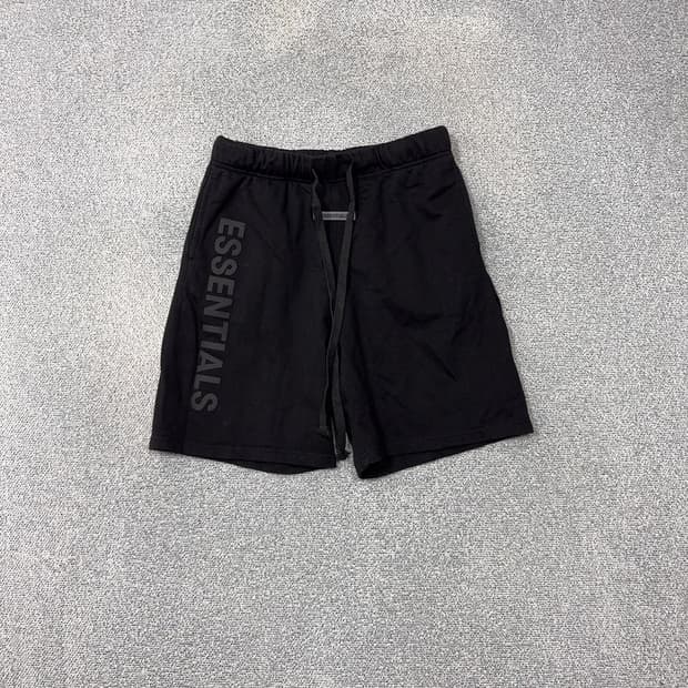 피어오브갓 프린팅 블랙 반바지 XL