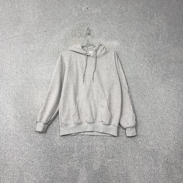 챔피온 라이트 그레이 캐주얼 후드티 LARGE