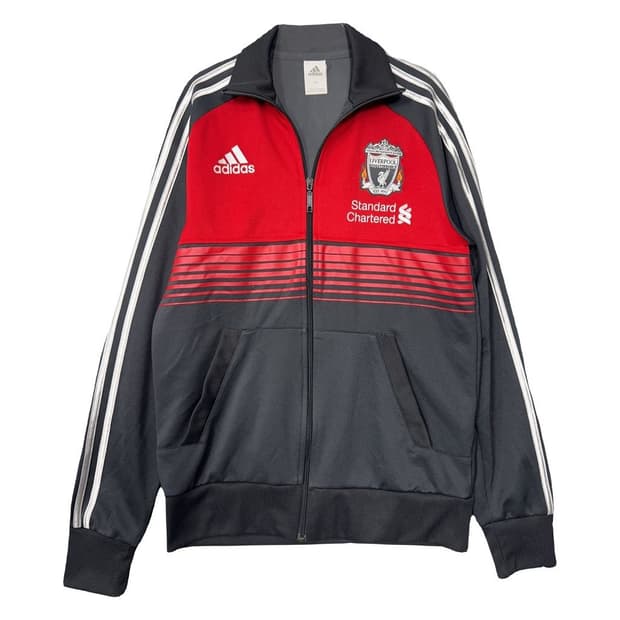 아디다스 리버풀 빈티지 트랙탑 집업 져지 100