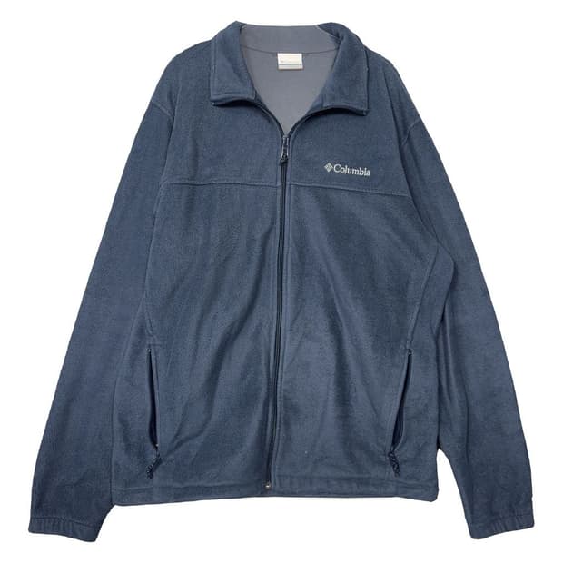 콜롬비아 네이비 플리스 후리스 L