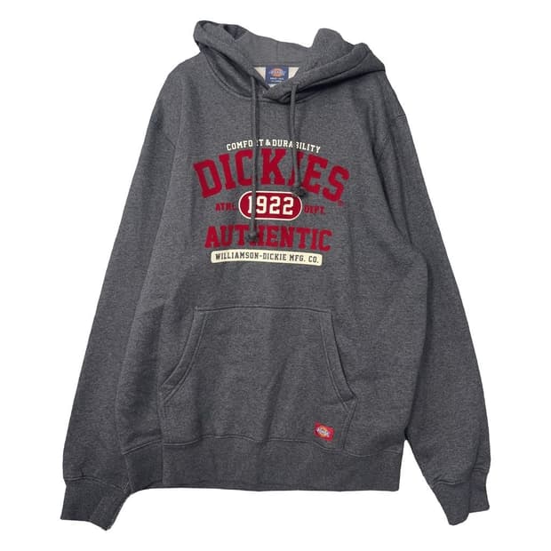 디키즈 로고 그레이 후드티 X-LARGE