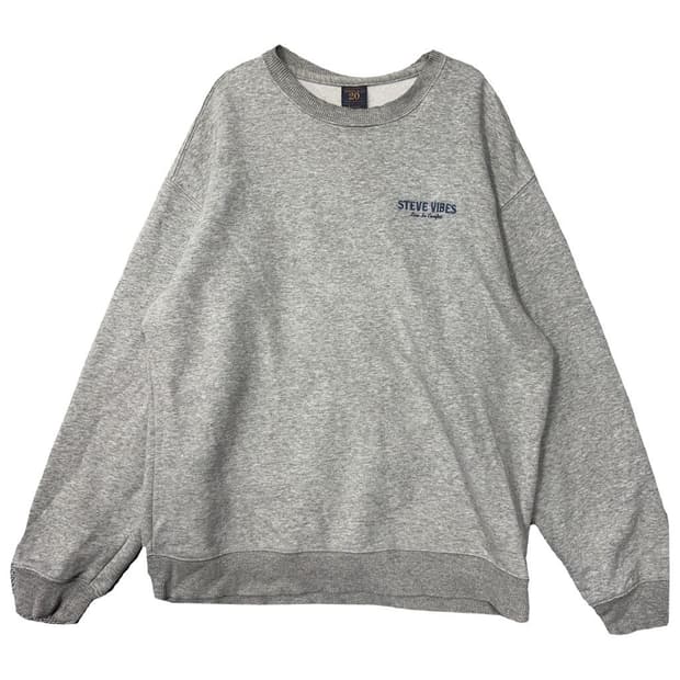 후아유 라이트 그레이 맨투맨 Large