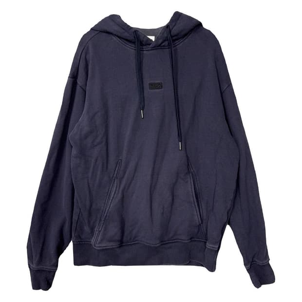 휠라 네이비 센터 로고 후드티 90(S)