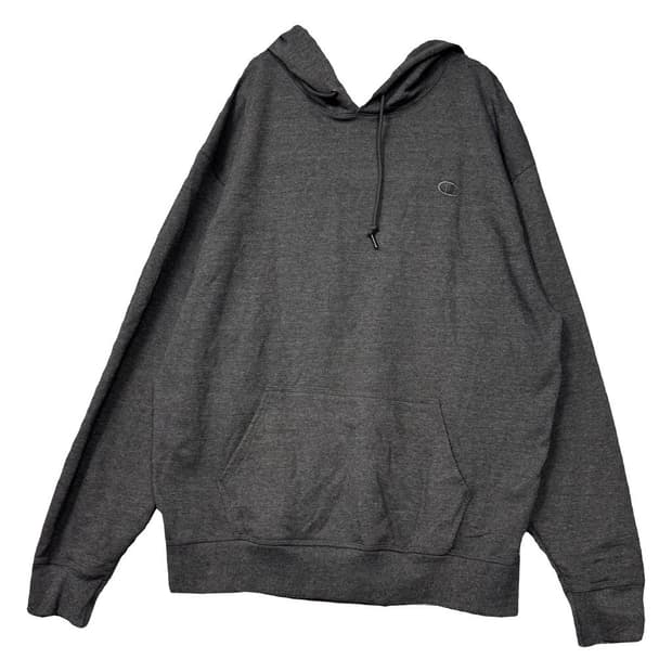 챔피온 그레이 로고 오버핏 후드티 3XL