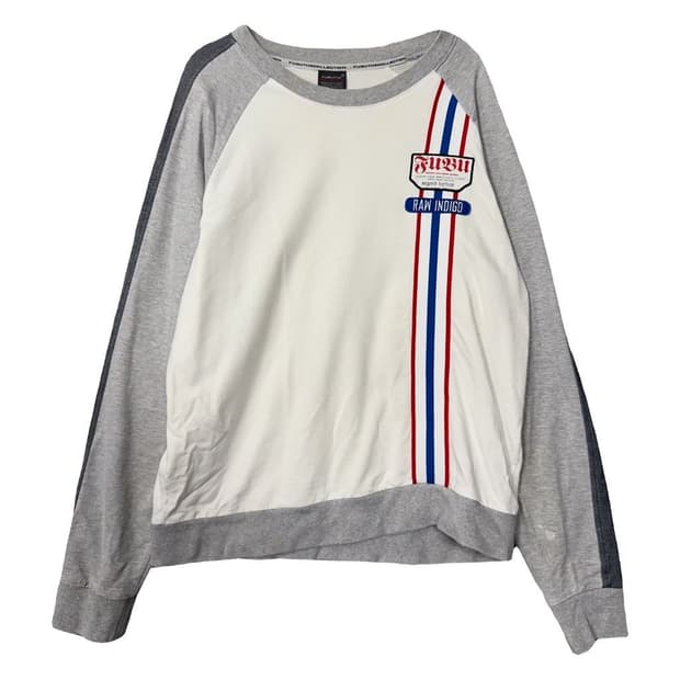 푸부 빈티지 라이트 그레이 맨투맨 M