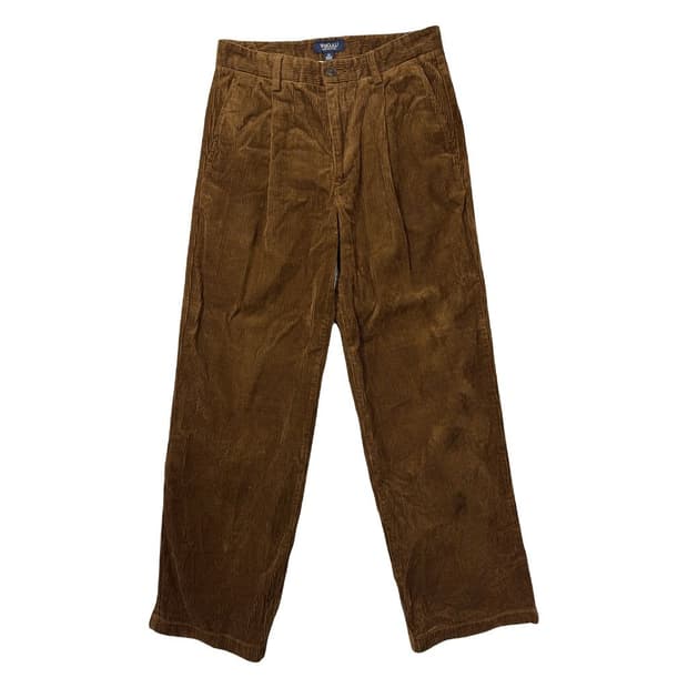 후아유 브라운 빈티지 코듀로이 바지 M