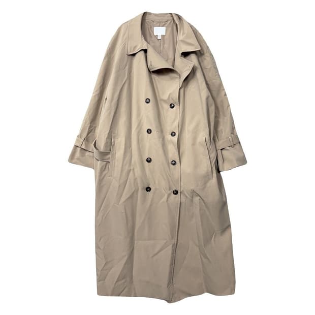 H&M 베이지 트렌치 코트 EUR 4XL