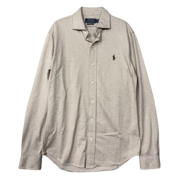 폴로 신형 큐알 니트 드레스 베이지 셔츠 S