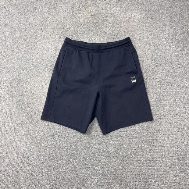 아이더 네이비 로고 기능성 반바지 XL