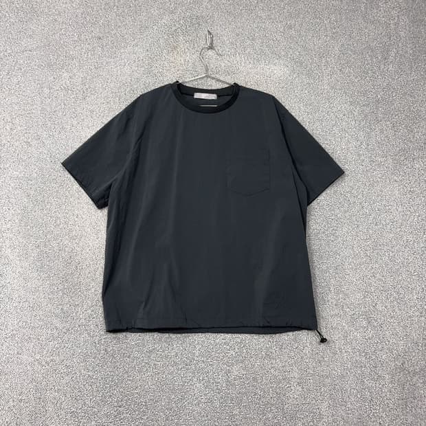 에잇세컨즈 기능성 오버핏 그레이 반팔 티 XXL