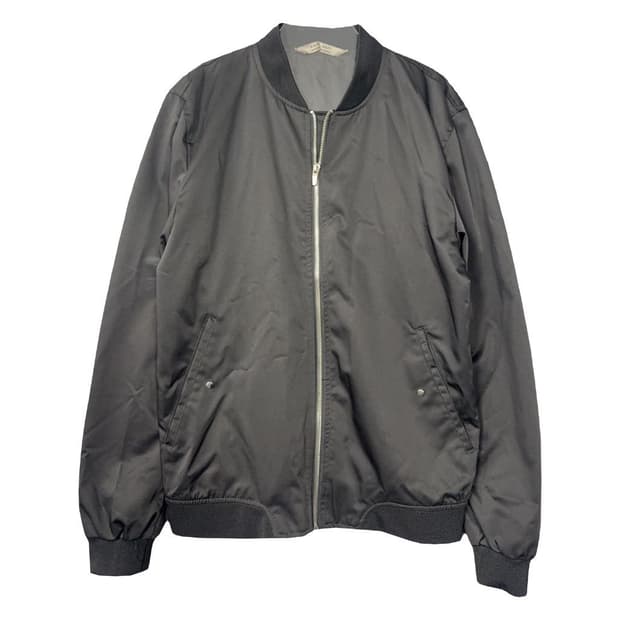 자라 블랙 캐주얼 항공 점퍼 블루종 M