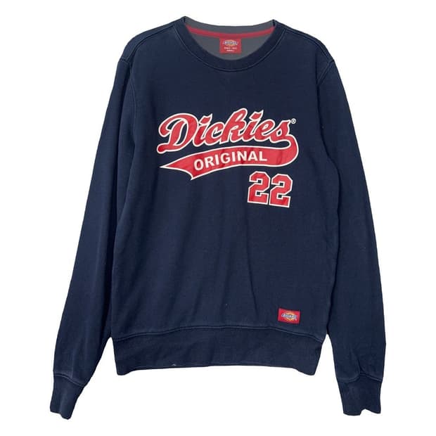 디키즈 프린팅 네이비 맨투맨 SMALL