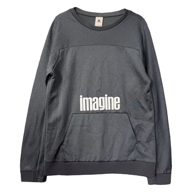 르꼬끄 스포츠 프린팅 그레이 맨투맨 M