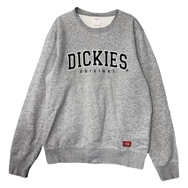 디키즈 프린팅 라이트 그레이 맨투맨 M