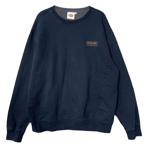 디키즈 네이비 로고 맨투맨 M(95)