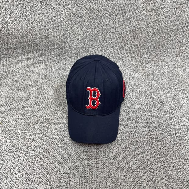 MLB 보스턴 자수 로고 네이비 캡 S - M