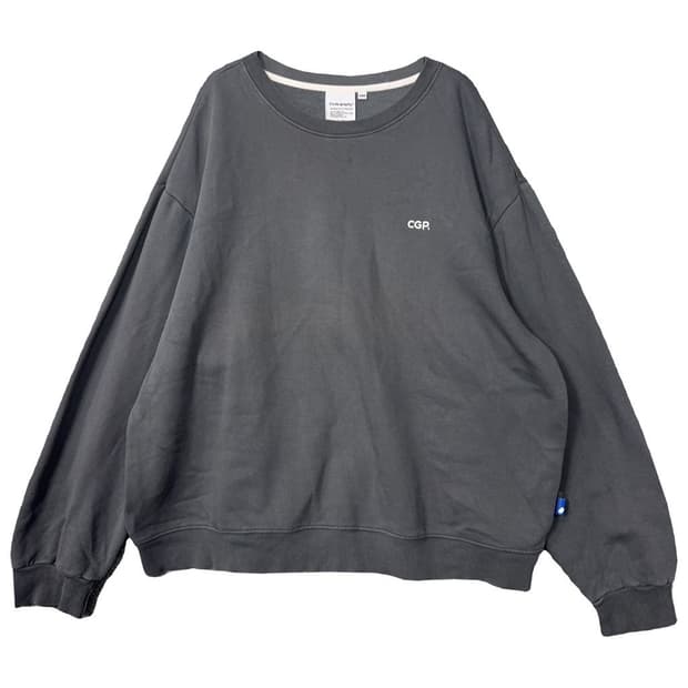 코드그라피 그레이 로고 스웻셔츠 맨투맨 L