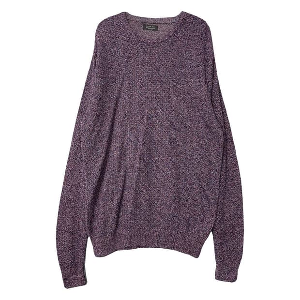 자라 맨 퍼플 남성 니트 EUR XL