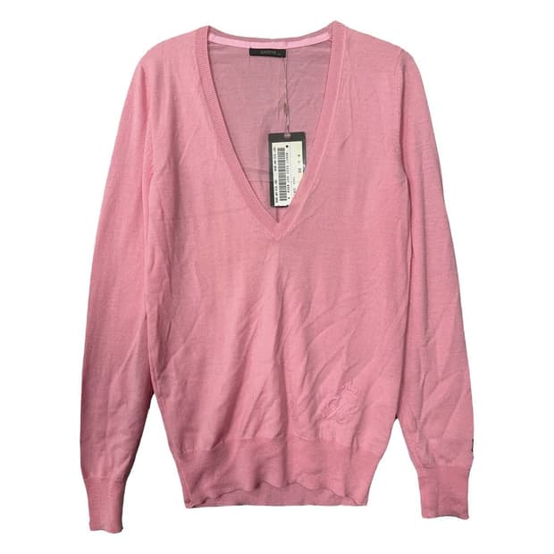 [새상품]해지스 여성 캐시미어 핑크 니트 85