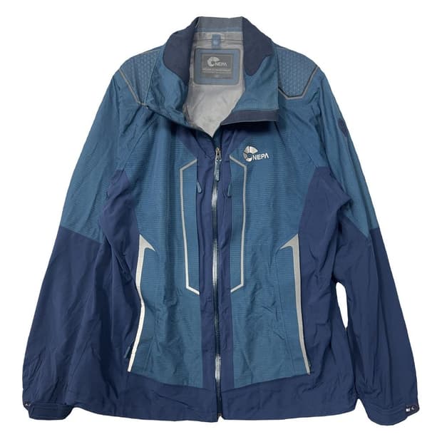 네파 네이비 로고 기능성 바람막이 105