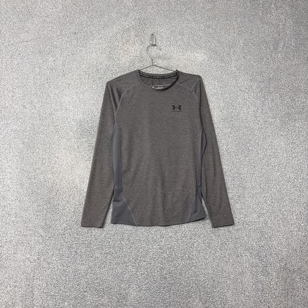 언더아머 그레이 운동 기능성 긴팔 티 XXL/TTG