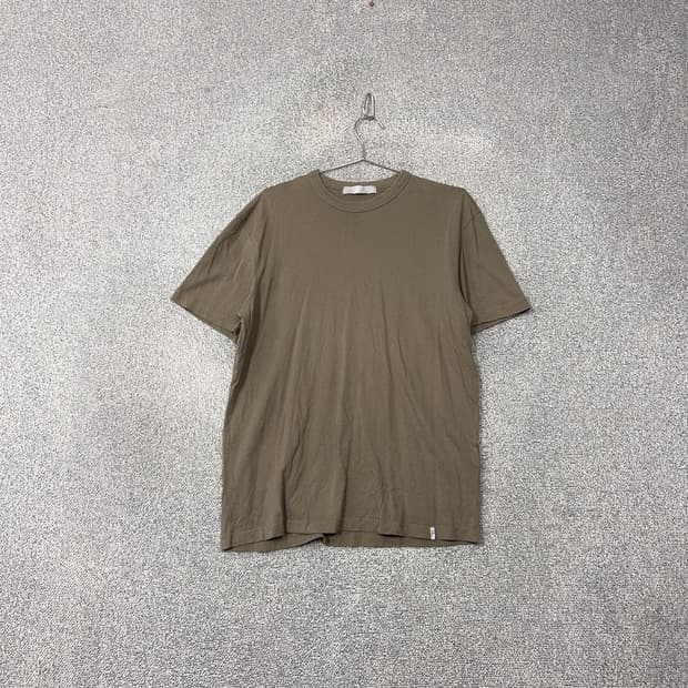 에잇세컨즈 브라운 무지 반팔 티 XL