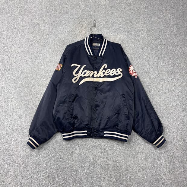 G-III 뉴욕양키즈 바시티 스타디움 자켓 XXL