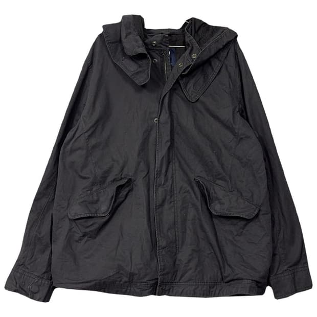 갭 블랙 유틸리티 테크웨어 후드 자켓 XL