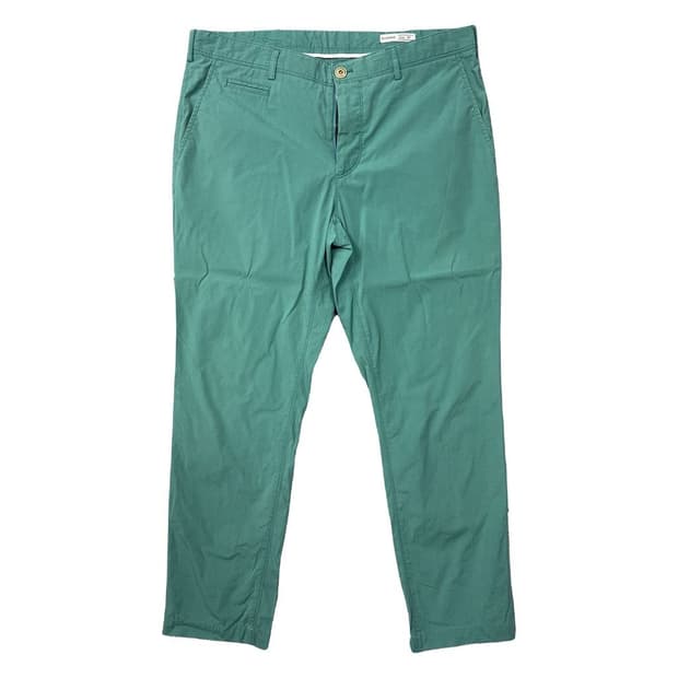 빈폴 민트 그린 남성 캐주얼 면바지 90
