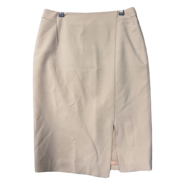 지고트 베이지 정장 스커트 76-94
