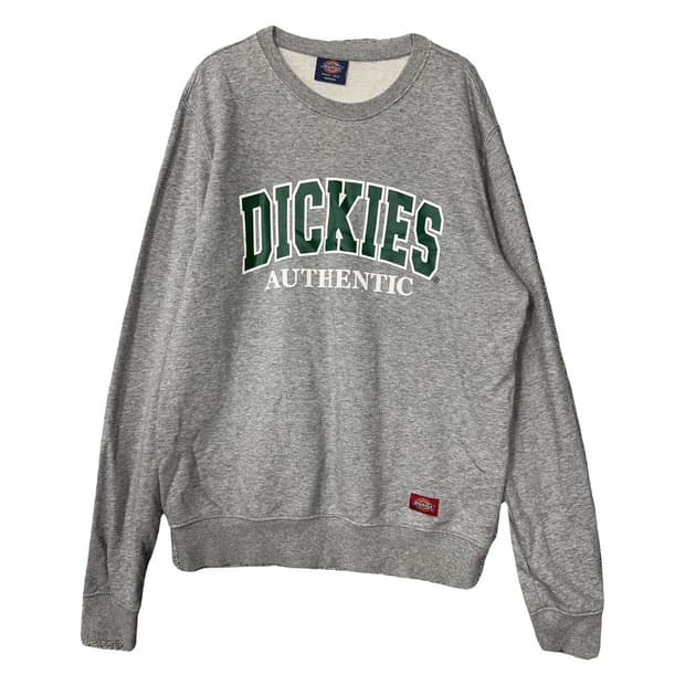 디키즈 프린팅 라이트 그레이 맨투맨 MEDIUM