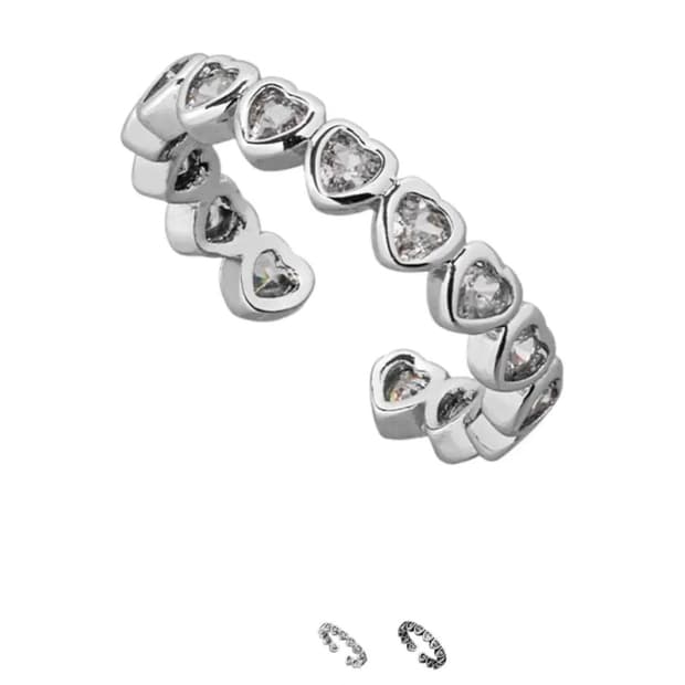 센티멍 넘버 455 링 실버