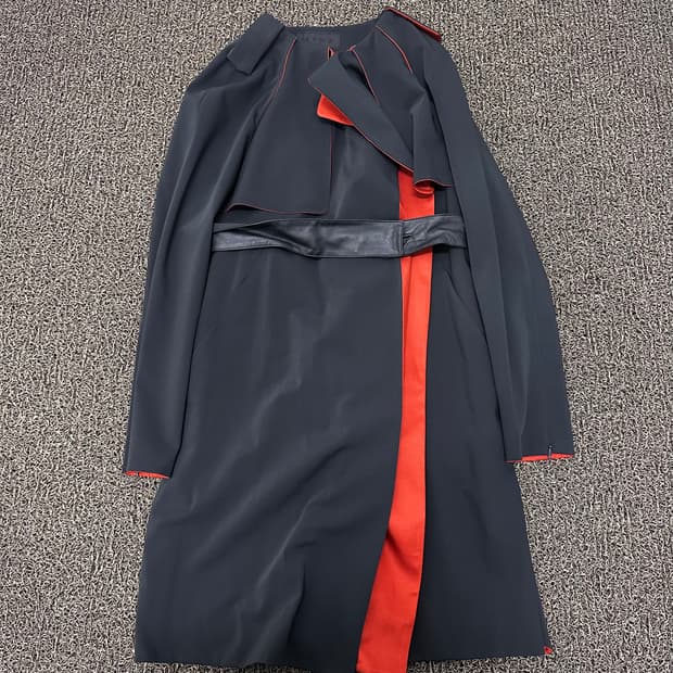 MINE 마인 한섬 여성 양가죽 코트 자켓 블랙 88사이즈