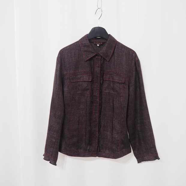 EVEX by KRIZIA frill blouse 