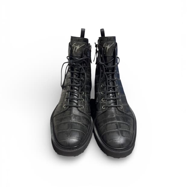 쥬세페 자노티 크로커다일 패턴 워커