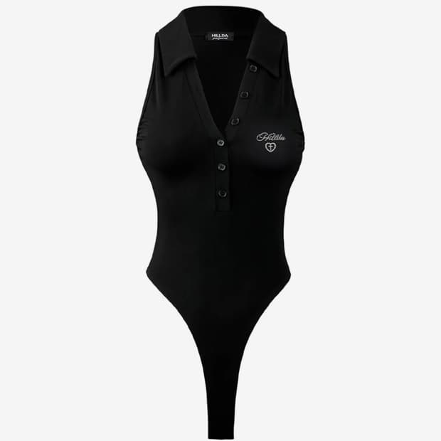 힐다 바디수트 Emo Collar Bodysuit