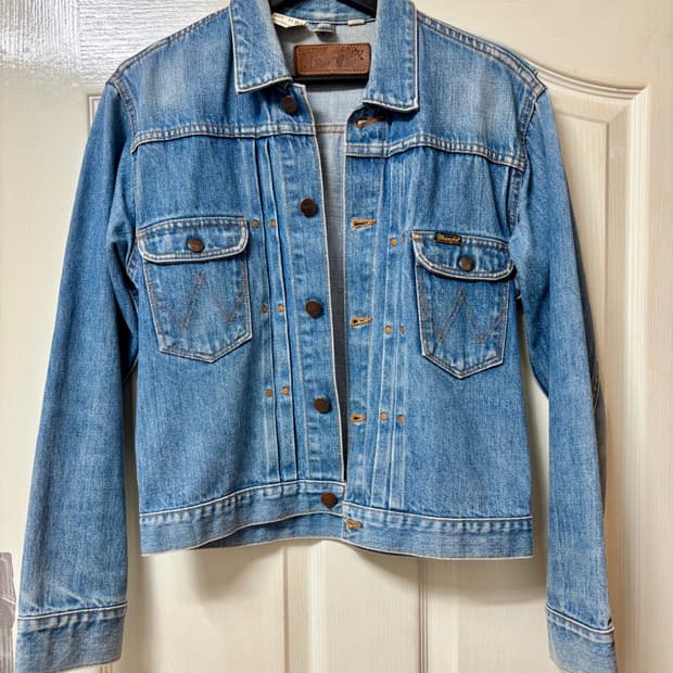 랭글러 mj11 wrangler 데님자켓 청자켓 존레논 일본산