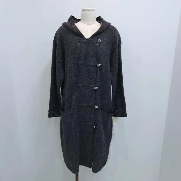 MAISON DE WORGE 니트 더플 코트