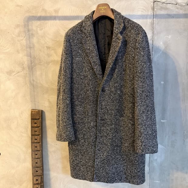 빠니깔레 트위드 탑코트 100