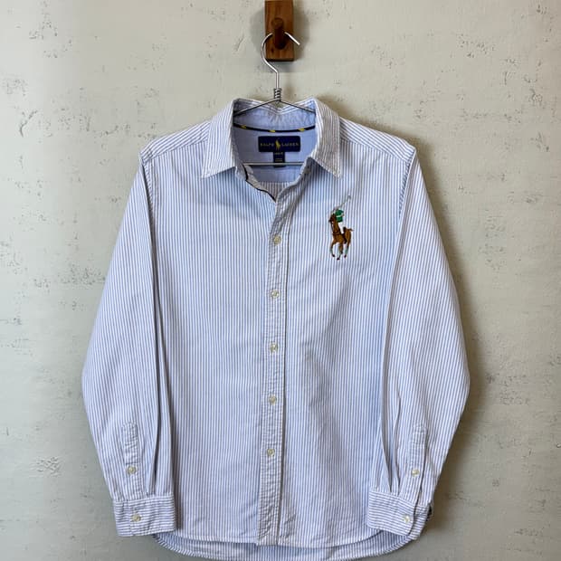 폴로랄프로렌 보이즈 빅포니 스트라이프 셔츠