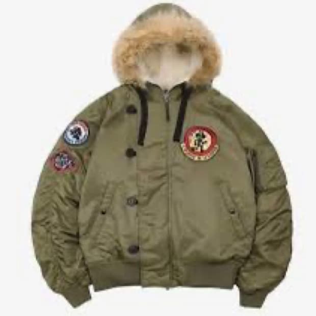 팀코믹스 ma-1 자켓 s