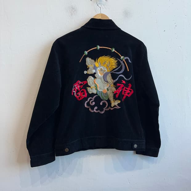 Made in JAPAN 오리엔탈 뇌신 코듀로이 트러커 자켓 