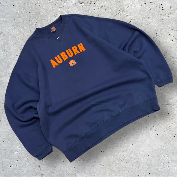 [XXL] 90s 나이키 AUBURN 빈티지 맨투맨 네이비 B992