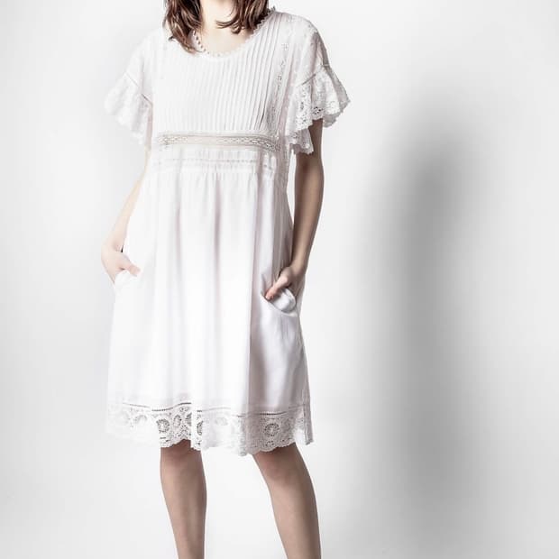 Zadig&Voltaire 자딕앤볼테르 롤 원피스 XS