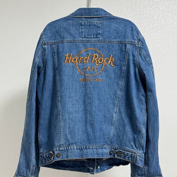 Hard Rock Cafe 데님 자켓 L