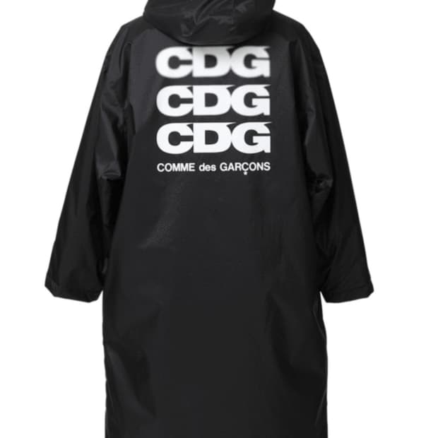 꼼데가르송 CDG 롱후드 코치자켓 새상품 판매