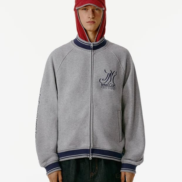 [S] 테켓 트랙 집업 스웻셔츠